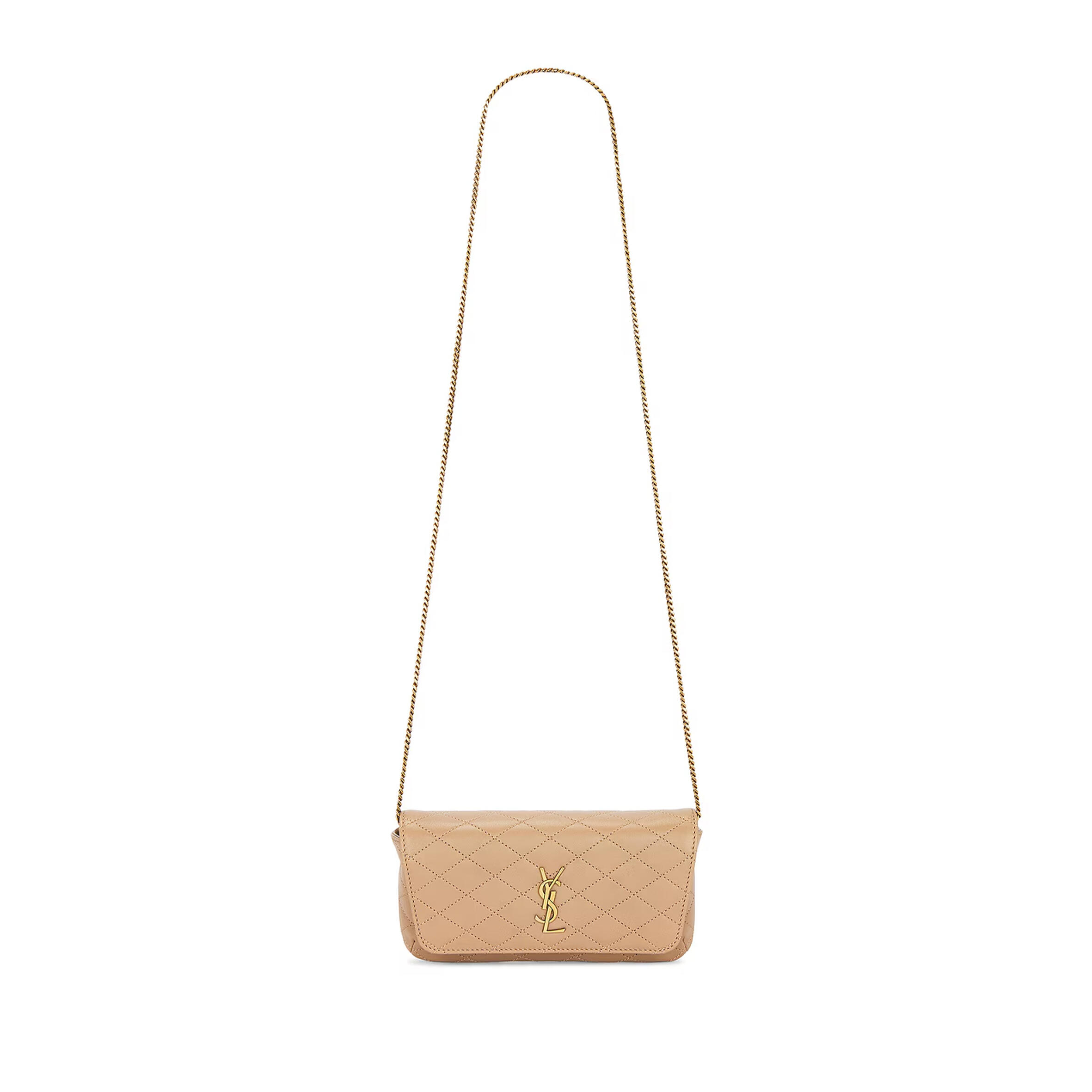 YSL GABY PHONE CASE IN LAMBSKIN 742579 (19*10*4.5cm)